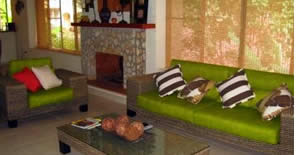 Living area of one of the Vacation Villas at Valle Escondido